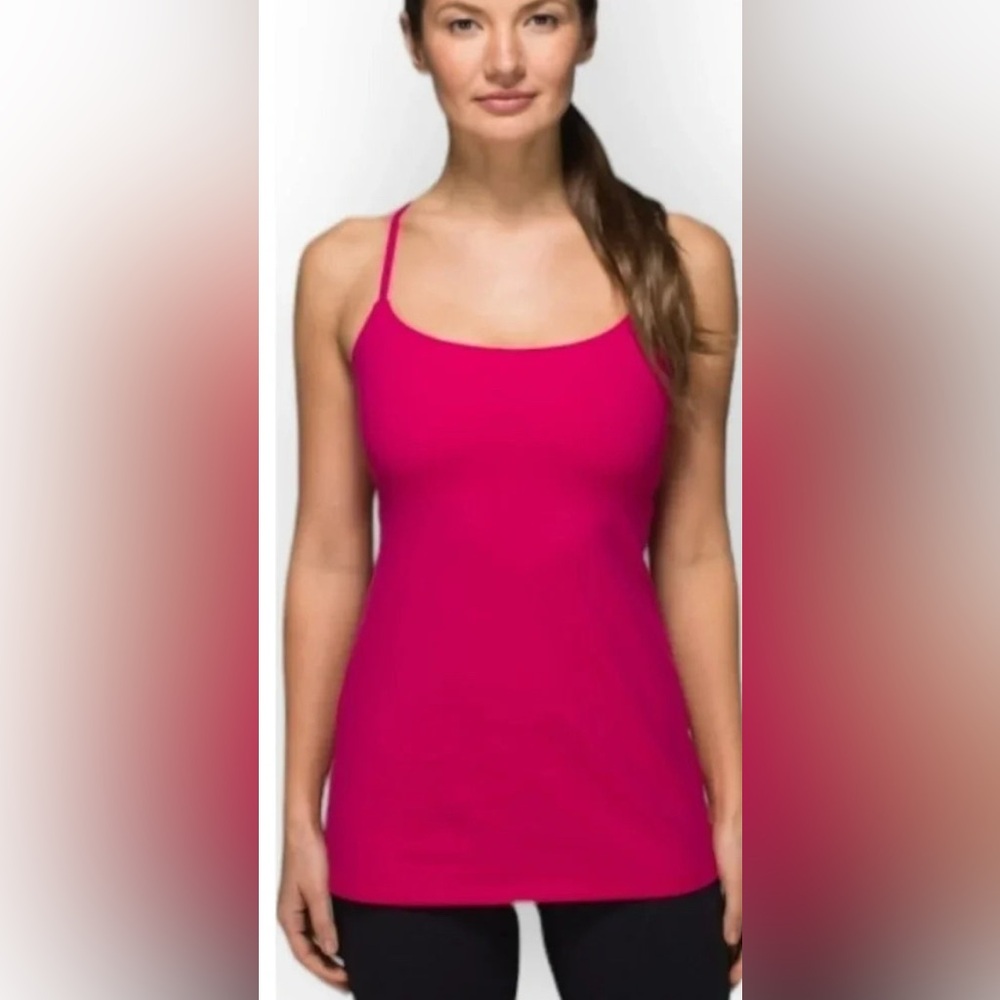 LULULEMON - Dancing Warrior Tank in Jewelled Magenta & Dashing Purple